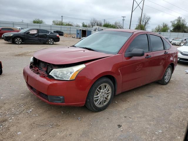 1FAHP35N29W101318 - 2009 FORD FOCUS SE RED photo 1