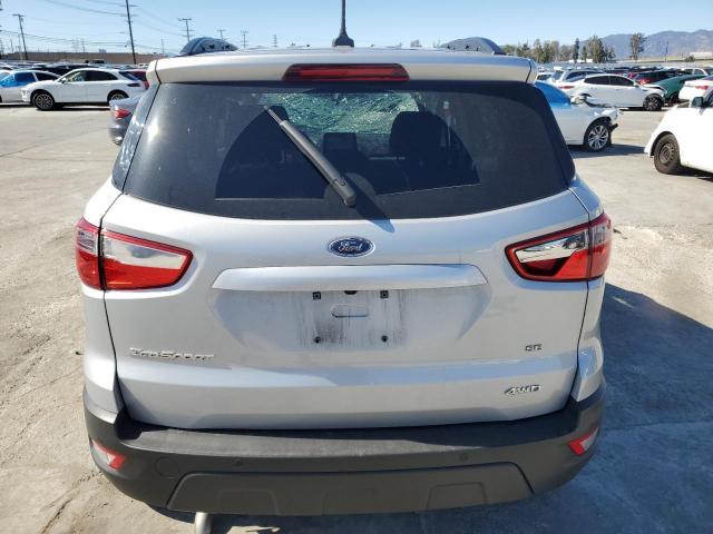 MAJ6P1UL9JC171948 - 2018 FORD ECOSPORT SE ვერცხლისფერი ფოტო 6