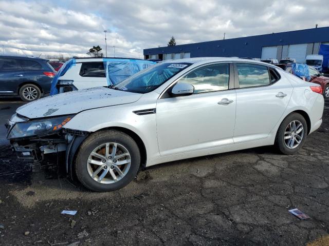 5XXGM4A76DG162547 - 2013 KIA OPTIMA LX WHITE photo 1