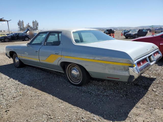 1K69H2C127840 - 1971 CHEVROLET IMPALA GRAY photo 2