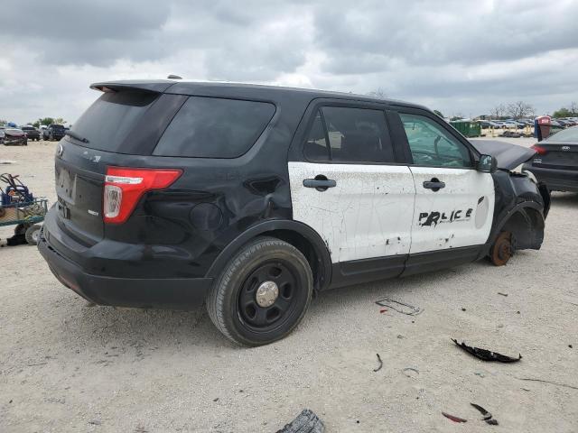 1FM5K8AR7EGB59118 - 2014 FORD EXPLORER POLICE INTERCEPTOR TWO TONE photo 3