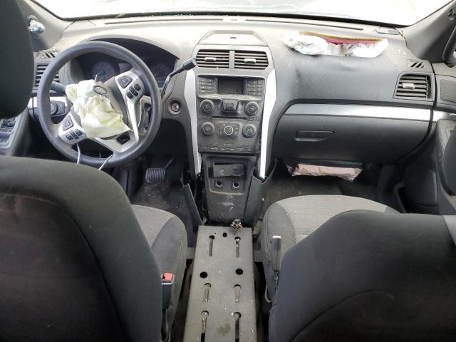 1FM5K8AR7EGB59118 - 2014 FORD EXPLORER POLICE INTERCEPTOR TWO TONE photo 8