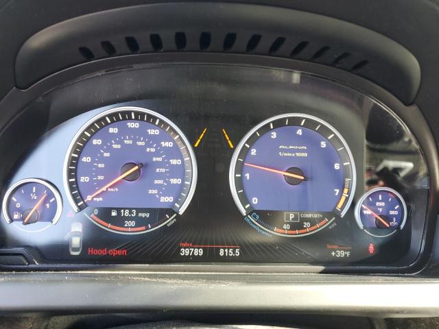 WBA6D6C51HG745493 - 2017 BMW ALPINA B6 BLUE photo 9