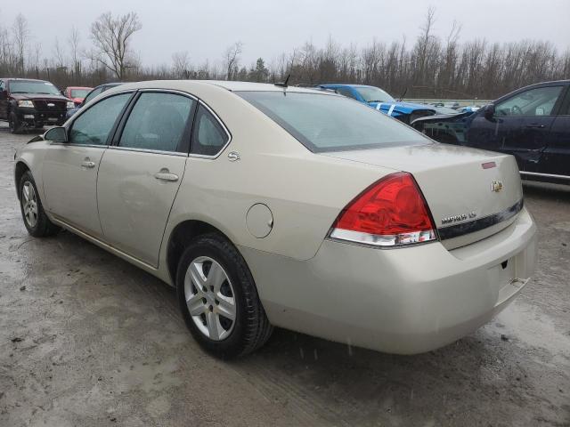 2G1WB58N089201280 - 2008 CHEVROLET IMPALA LS BEIGE photo 2