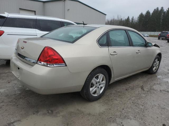 2G1WB58N089201280 - 2008 CHEVROLET IMPALA LS BEIGE photo 3