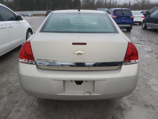 2G1WB58N089201280 - 2008 CHEVROLET IMPALA LS BEIGE photo 6