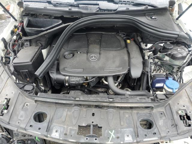 4JGDA5HB2DA168798 - 2013 MERCEDES-BENZ ML 350 4MATIC WHITE photo 11