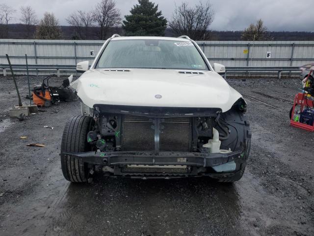 4JGDA5HB2DA168798 - 2013 MERCEDES-BENZ ML 350 4MATIC WHITE photo 5