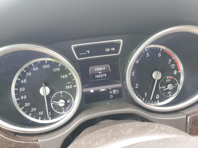 4JGDA5HB2DA168798 - 2013 MERCEDES-BENZ ML 350 4MATIC WHITE photo 9