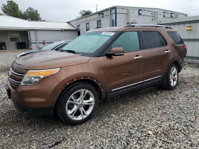 1FMHK7F83BGA18680 - 2011 FORD EXPLORER LIMITED BROWN photo 1