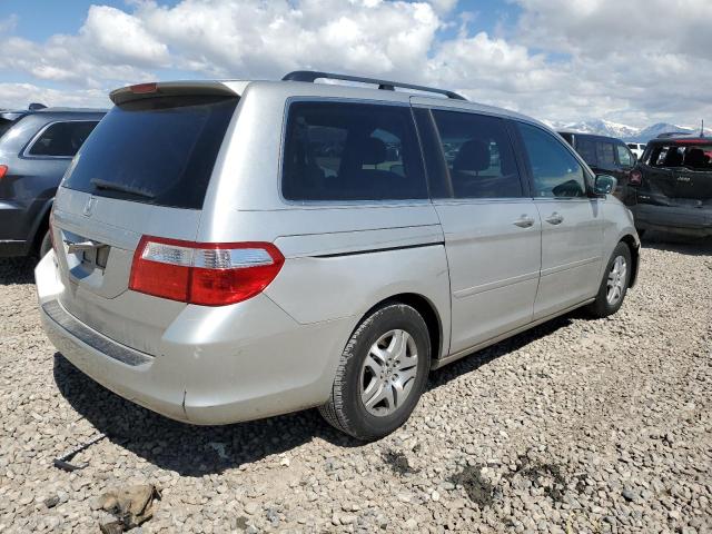 5FNRL386X7B454647 - 2007 HONDA ODYSSEY EXL SILVER photo 3