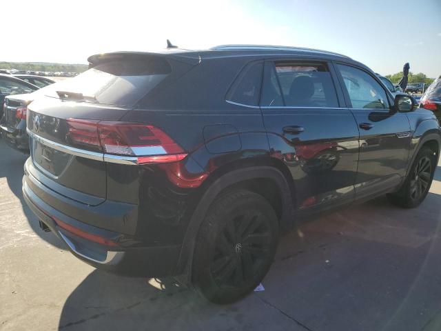 1V2JE2CA1PC221474 - 2023 VOLKSWAGEN ATLAS CROS SE Czarny zdjęcie 3