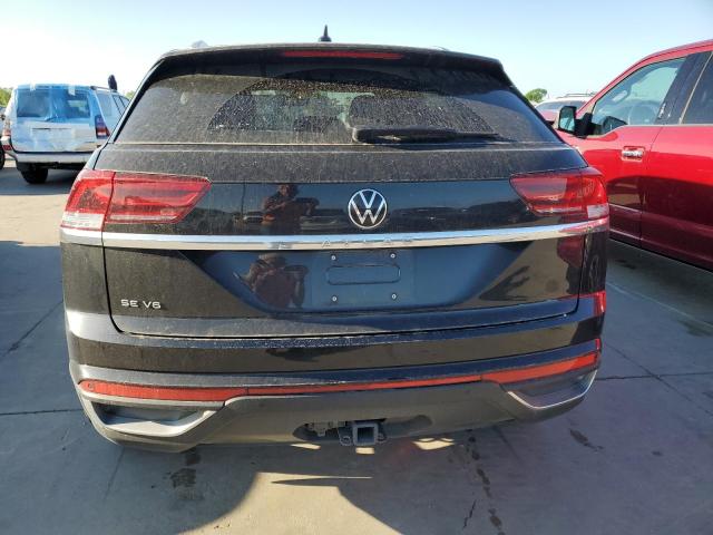 1V2JE2CA1PC221474 - 2023 VOLKSWAGEN ATLAS CROS SE Czarny zdjęcie 6