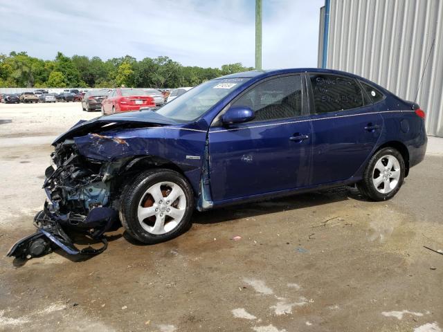 KMHDU46D97U027333 - 2007 HYUNDAI ELANTRA GLS BLUE photo 1