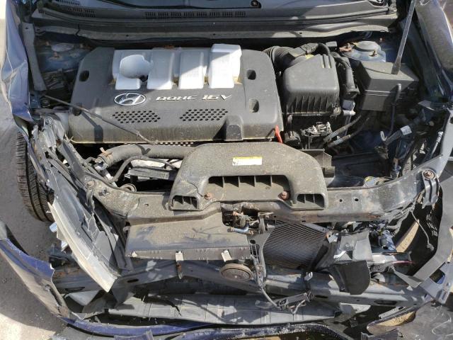 KMHDU46D97U027333 - 2007 HYUNDAI ELANTRA GLS BLUE photo 11