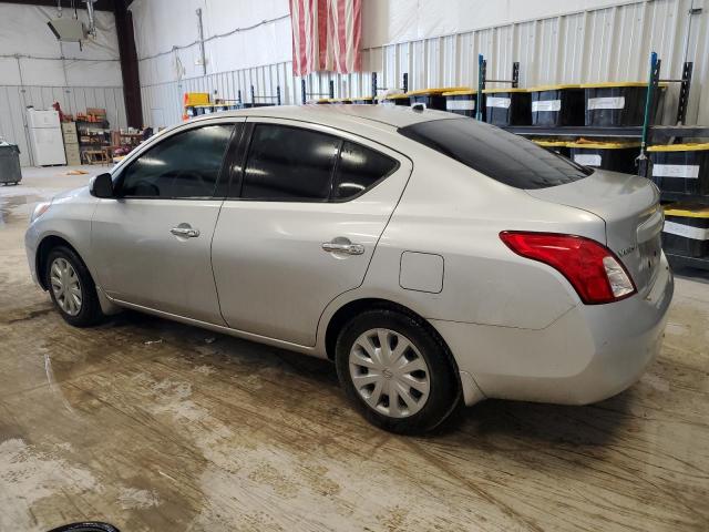 3N1CN7AP7CL864461 - 2012 NISSAN VERSA S SILVER photo 2