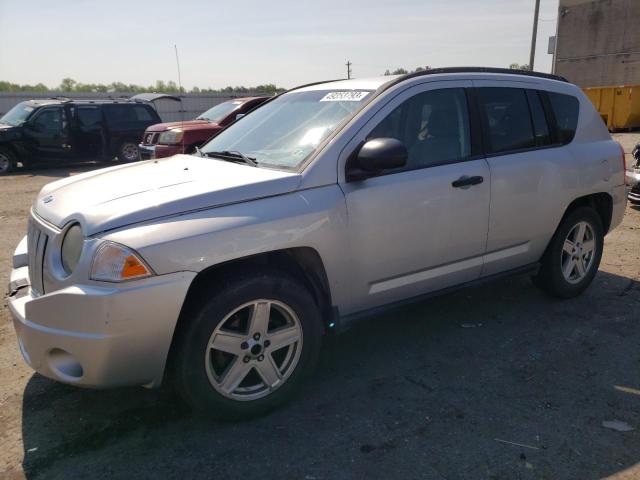 1J8FF47W37D265243 - 2007 JEEP COMPASS SILVER photo 1