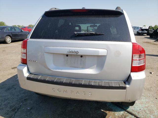 1J8FF47W37D265243 - 2007 JEEP COMPASS SILVER photo 6