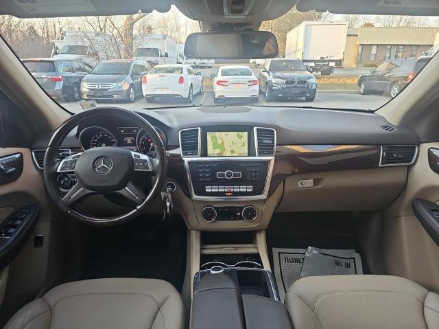 4JGDA5HB0EA397093 - 2014 MERCEDES-BENZ ML 350 4MATIC BLUE photo 9