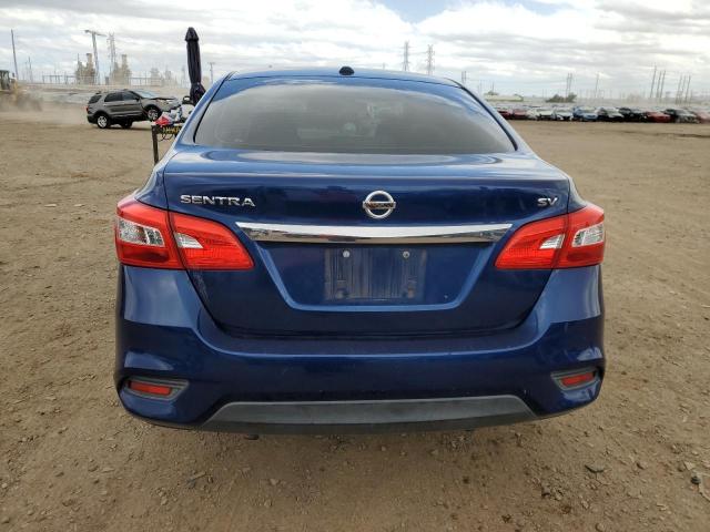 3N1AB7AP1JY222558 - 2018 NISSAN SENTRA S BLUE photo 6