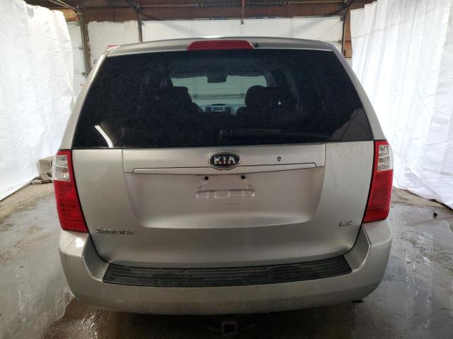 KNDMB233966048812 - 2006 KIA SEDONA EX SILVER photo 6