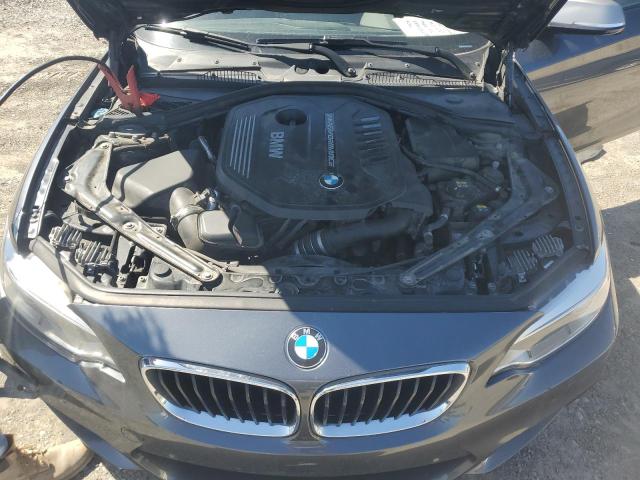 WBA2L3C34HV667639 - 2017 BMW M240XI GRAY photo 11