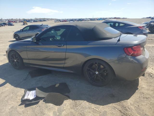 WBA2L3C34HV667639 - 2017 BMW M240XI GRAY photo 2