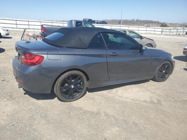 WBA2L3C34HV667639 - 2017 BMW M240XI GRAY photo 3