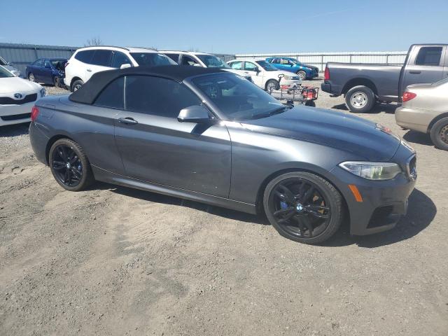 WBA2L3C34HV667639 - 2017 BMW M240XI GRAY photo 4