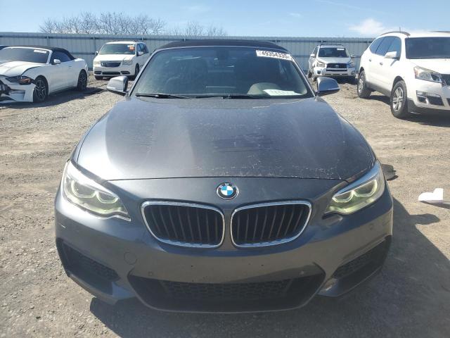 WBA2L3C34HV667639 - 2017 BMW M240XI GRAY photo 5