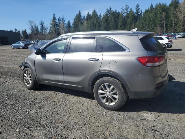 5XYPG4A39JG425173 - 2018 KIA SORENTO LX GRAY photo 2