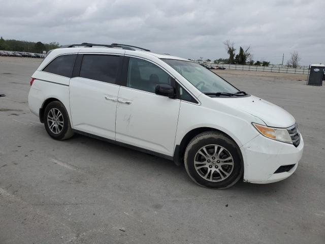 5FNRL5H62CB077530 - 2012 HONDA ODYSSEY EXL WHITE photo 4