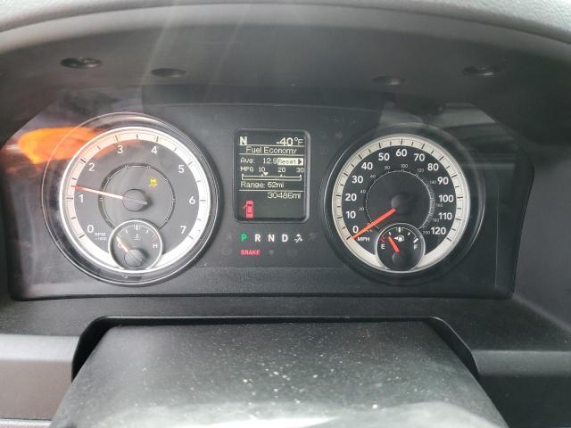 1C6RR7TT1KS662535 - 2019 RAM 1500 CLASS SLT ნაცრისფერი ფოტო 9