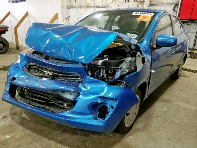 ML32F3FJ7JHF12047 - 2018 MITSUBISHI MIRAGE G4 ES  foto 2