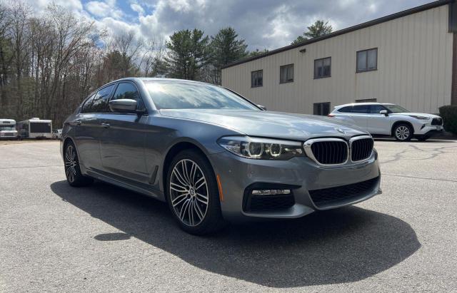 WBAJA9C51JB034173 - 2018 BMW 530E GRAY photo 1