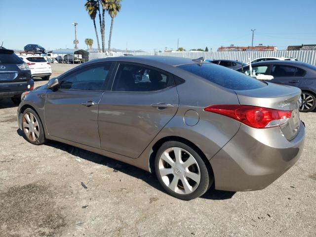 5NPDH4AE7DH434632 - 2013 HYUNDAI ELANTRA GLS GOLD photo 2