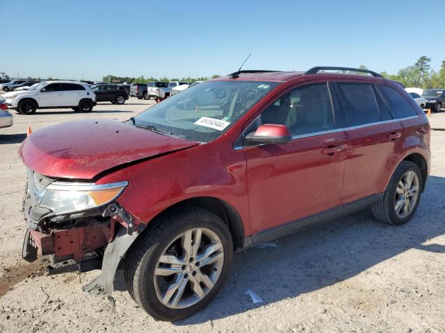 2FMDK3KCXDBA25783 - 2013 FORD EDGE LIMITED RED photo 1