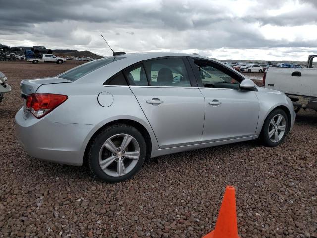 1G1PE5SB8F7157554 - 2015 CHEVROLET CRUZE LT SILVER photo 3