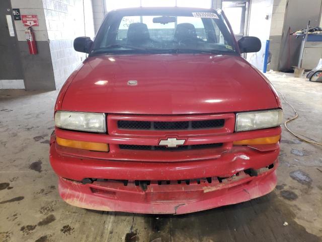 1GCCS1440Y8121151 - 2000 CHEVROLET S TRUCK S10 RED photo 5