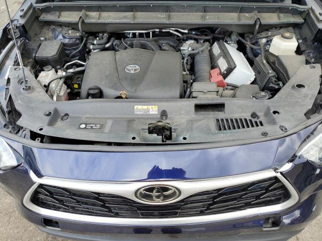5TDGZRBH1MS150200 - 2021 TOYOTA HIGHLANDER XLE Mavi foto 12