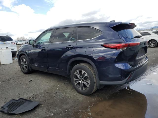 5TDGZRBH1MS150200 - 2021 TOYOTA HIGHLANDER XLE Mavi foto 2