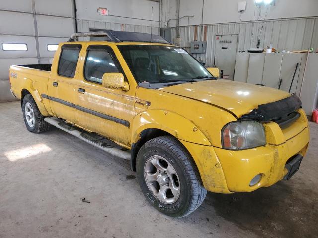 1N6MD29Y42C316641 - 2002 NISSAN FRONTIER CREW CAB SC YELLOW photo 4