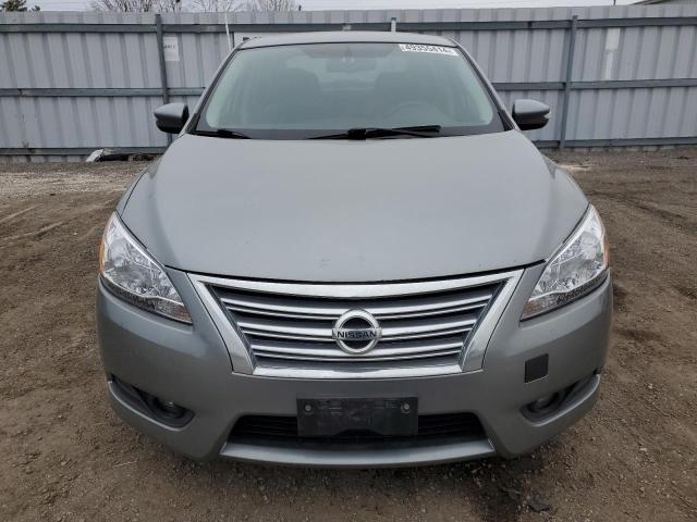 3N1AB7AP9DL662240 - 2013 NISSAN SENTRA S SILVER photo 5