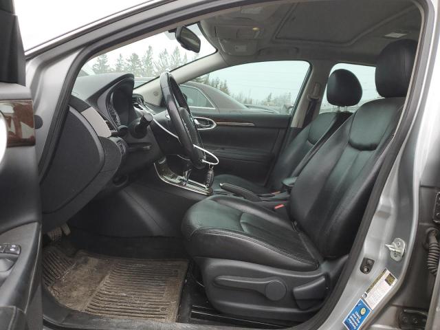 3N1AB7AP9DL662240 - 2013 NISSAN SENTRA S SILVER photo 7