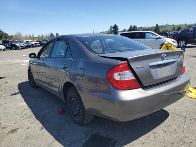 4T1BE32K84U937800 - 2004 TOYOTA CAMRY LE GRAY photo 2