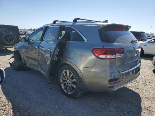 5XYPKDA56GG007632 - 2016 KIA SORENTO SX GRAY photo 2