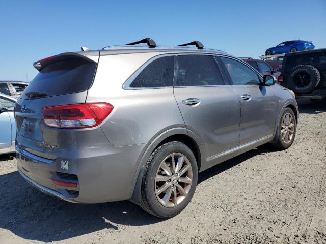 5XYPKDA56GG007632 - 2016 KIA SORENTO SX GRAY photo 3