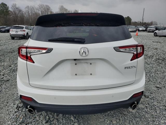 5J8TC1H77ML019498 - 2021 ACURA RDX ADVANCE WHITE photo 6