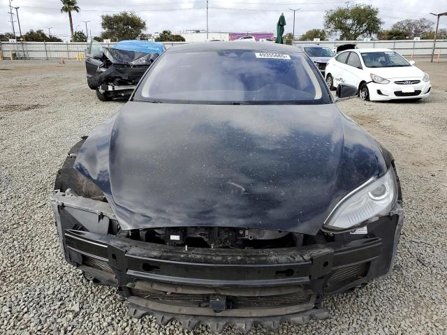 5YJSA1E19GF131999 - 2016 TESLA MODEL S BLACK photo 5