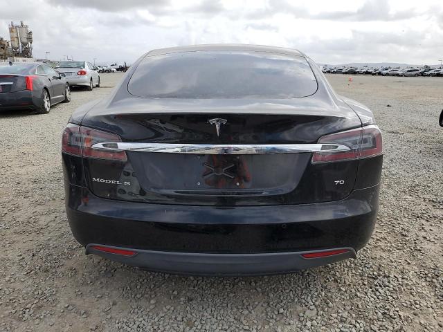 5YJSA1E19GF131999 - 2016 TESLA MODEL S BLACK photo 6